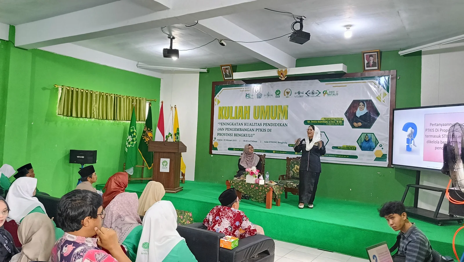 Senator Destita Dukung STIESNU Bengkulu Bertransformasi Jadi Institut