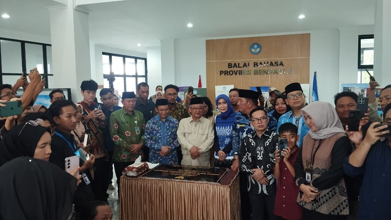 Menteri Pendidikan Resmikan Gedung Balai Bahasa Provinsi Bengkulu