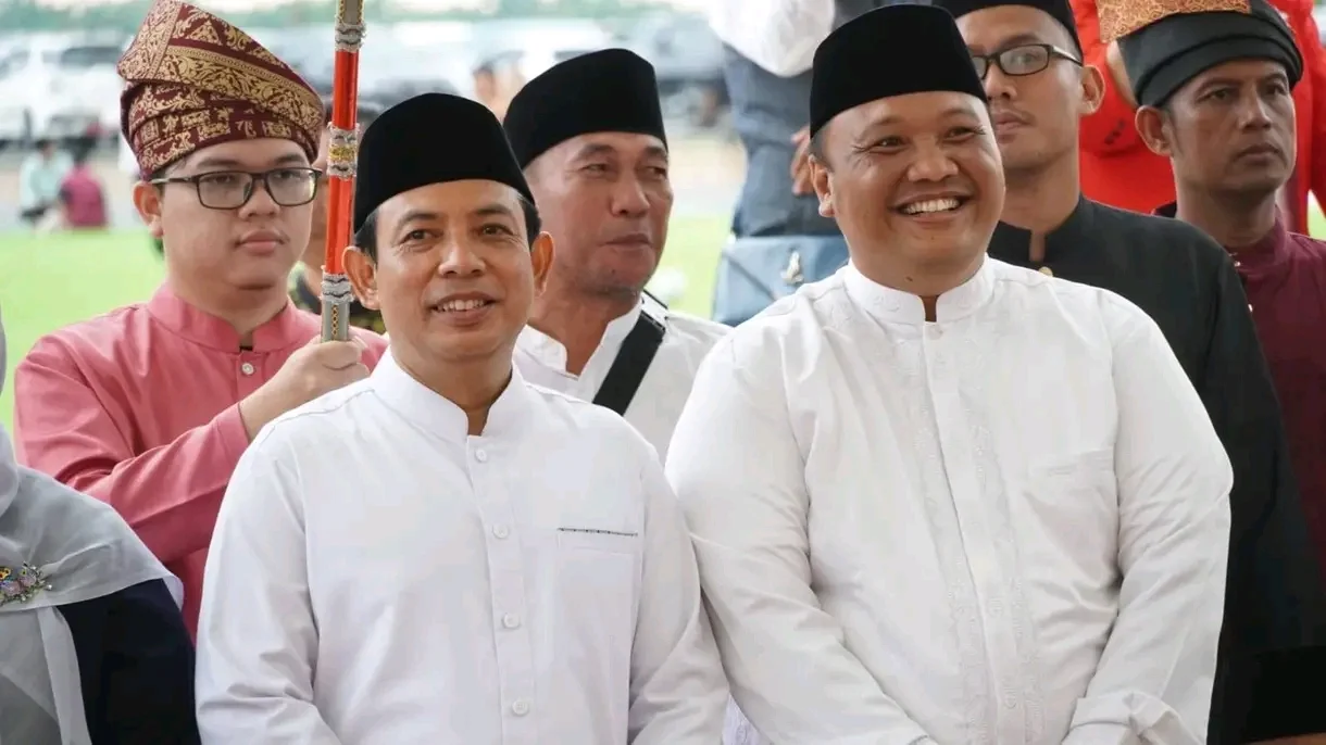Walikota dan Wawali Disambut Meriah di Pendopo Merah Putih